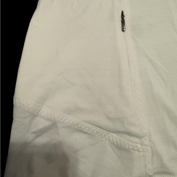 Athleta Sleeveless Zip Front Performance Top White Size M - Picture 8 of 8